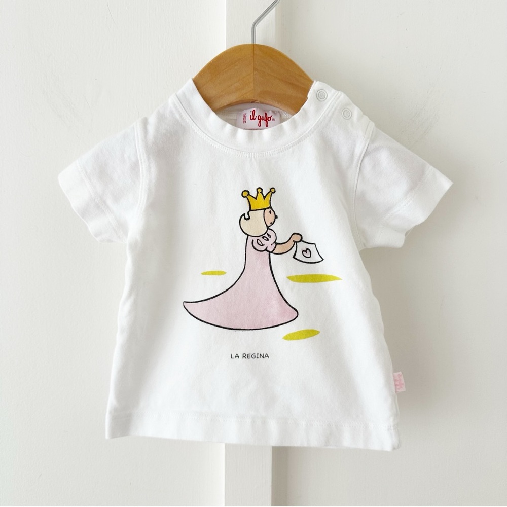 IL GUFO white Regina tshirt